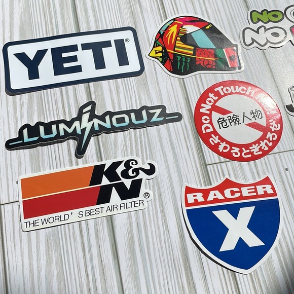 🆕🚗New Racing Mechanic Garage Toolbox Waterproof Stickers 10 Piece - LOT #2 - Picture 2 of 4